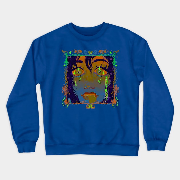 THIRST 3 Crewneck Sweatshirt by snowpiart